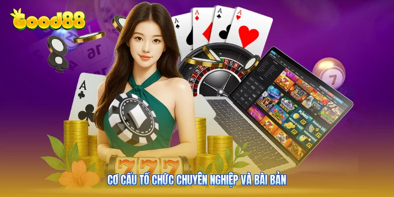 Cơ cấu tổ chức chuyên nghiệp và bài bản